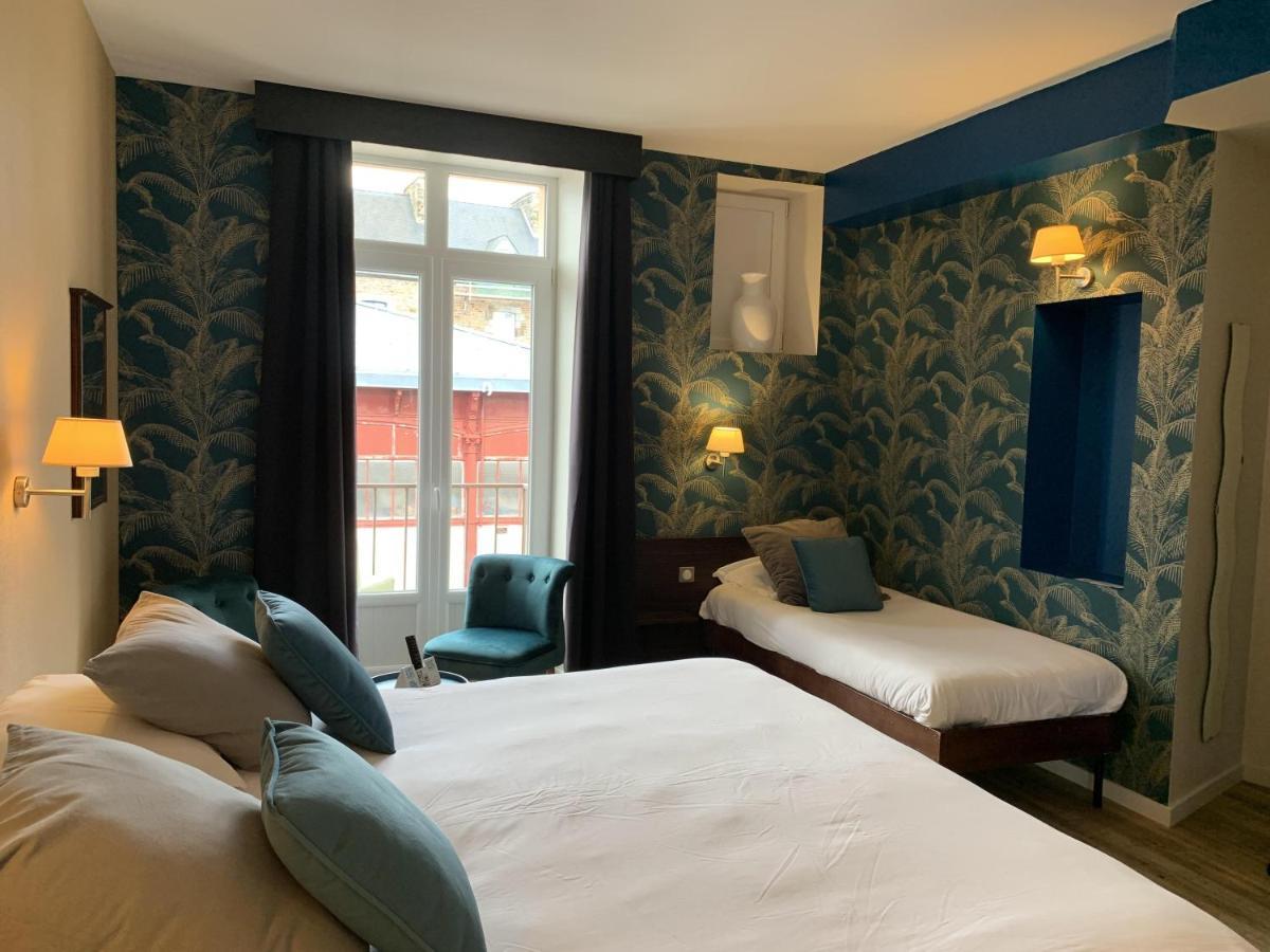Hotel De Bretagne Dol Centre Ville - Hotel Et Restaurant دول دي بْروتانْيِ المظهر الخارجي الصورة