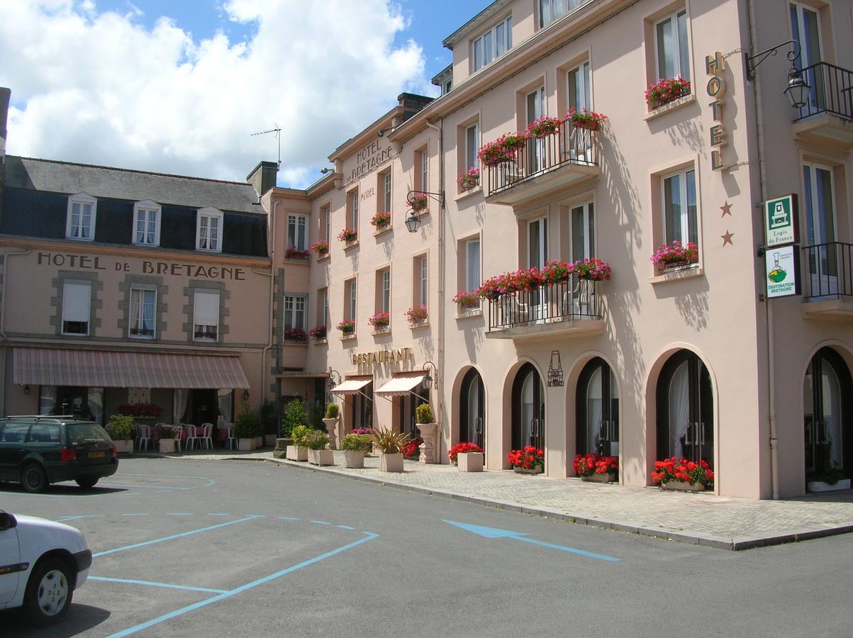 Hotel De Bretagne Dol Centre Ville - Hotel Et Restaurant دول دي بْروتانْيِ المظهر الخارجي الصورة