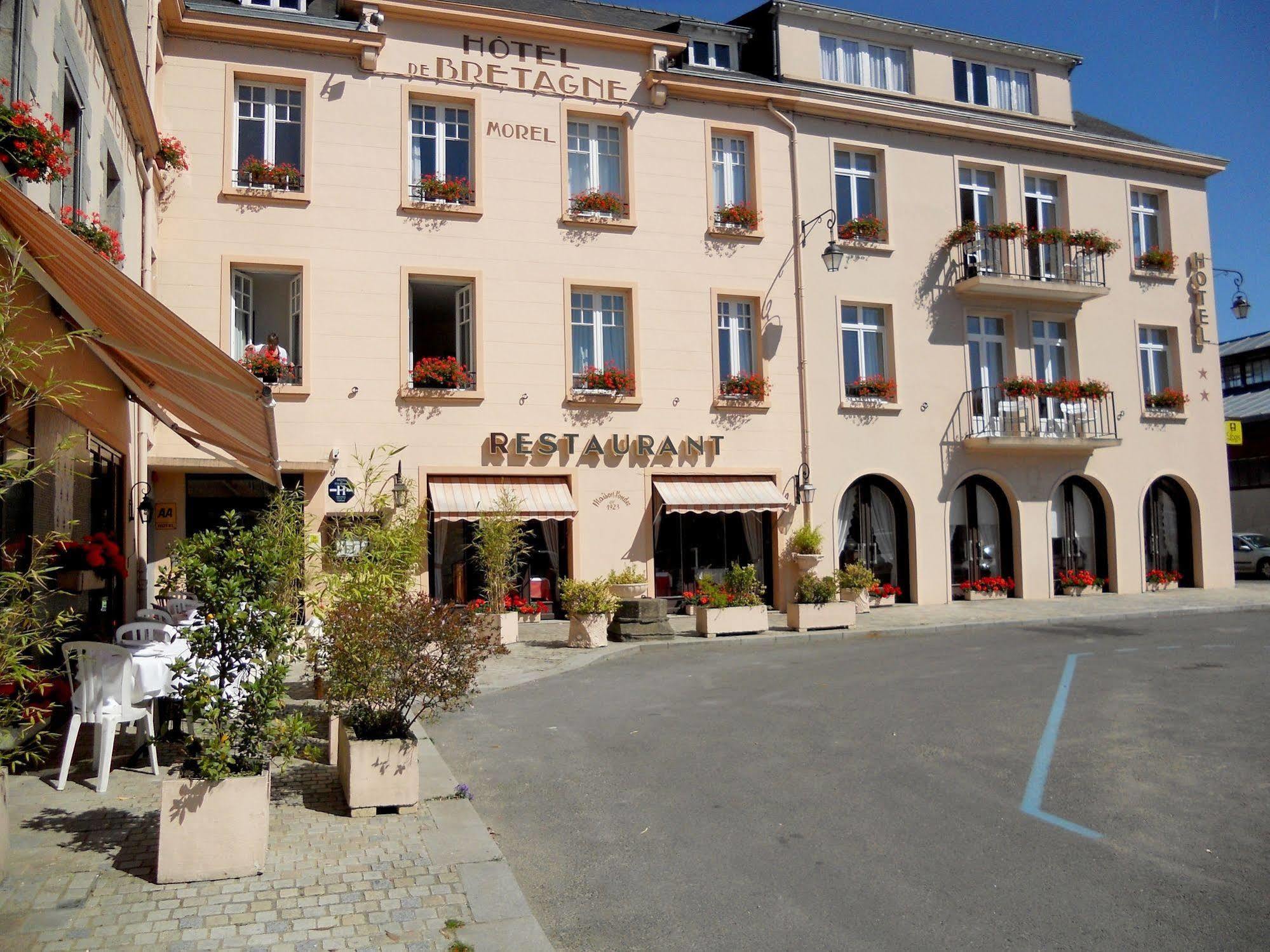 Hotel De Bretagne Dol Centre Ville - Hotel Et Restaurant دول دي بْروتانْيِ المظهر الخارجي الصورة